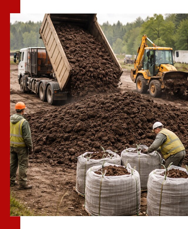 Доставка нейтрального торфа в Соли-Илецке оптом и в розницу