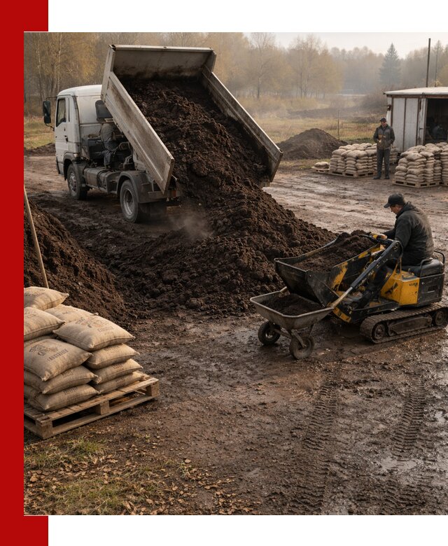 Кислый торф в доставке по выгодным ценам в Соли-Илецке