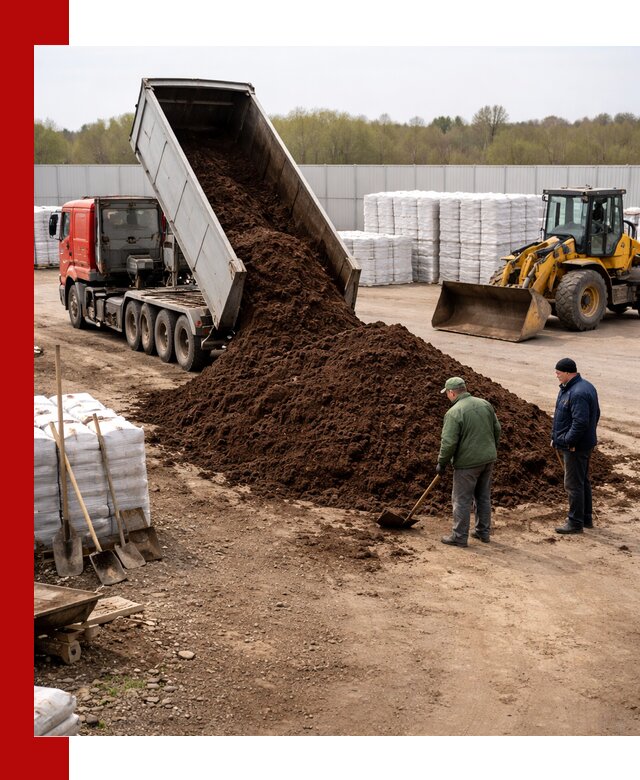 Доставка торфяных смесей оптом и в розницу в Соли-Илецке