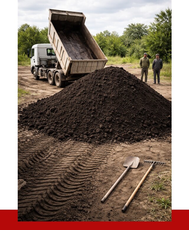 Купить чернозем навалом в Соли-Илецке от 1250 р. за куб | ПРОНЕРУДСои