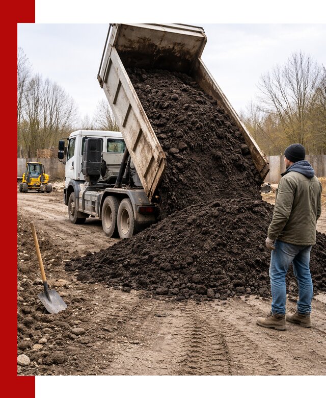 Доставка чернозема навалом в Соли-Илецке быстро и выгодно