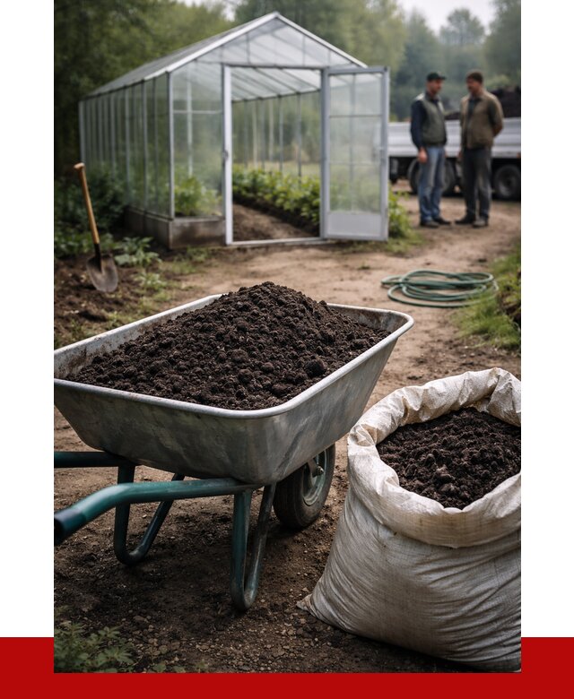 Чернозем для теплицы в Соли-Илецке с доставкой от 1563 р. | ПРОНЕРУДСои