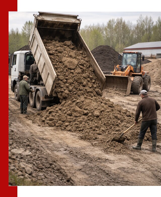 Доставка глин и суглинков в Соли-Илецке оптом и вкрай