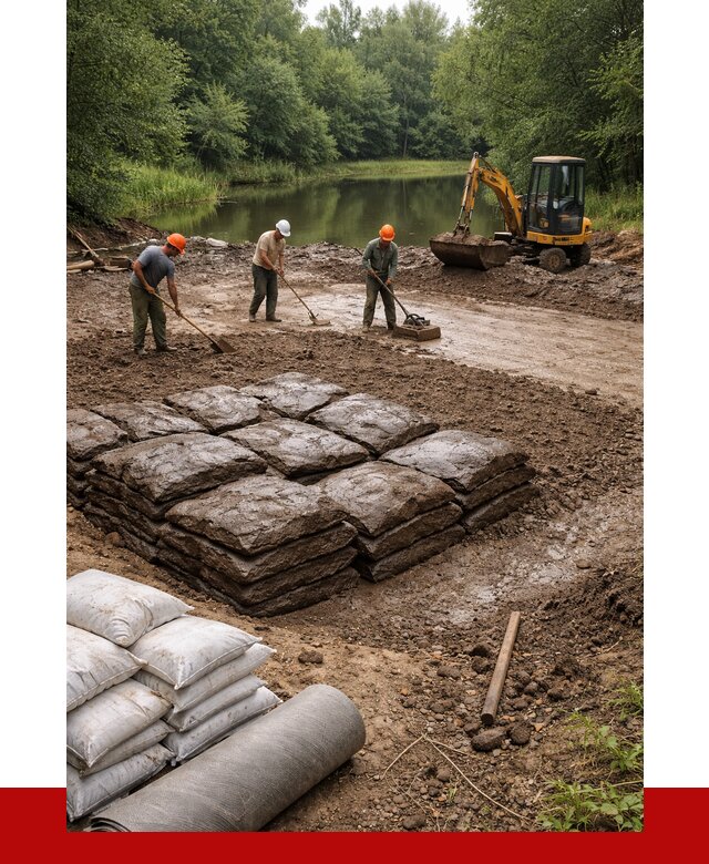 Купить глину для пруда в Соли-Илецке от 4688 р. с доставкой | ПРОНЕРУДСои