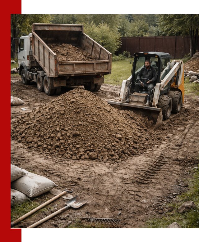 Суглинок для планировки участков в Соли-Илецке с доставкой и выгрузкой