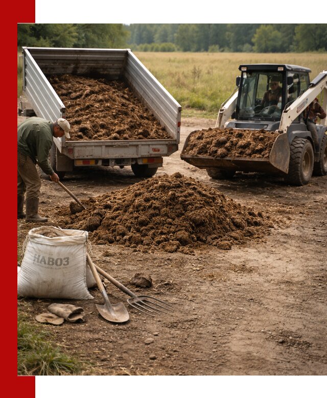 Доставка конского навоза в Соли-Илецке с разгрузкой и доставкой на объект