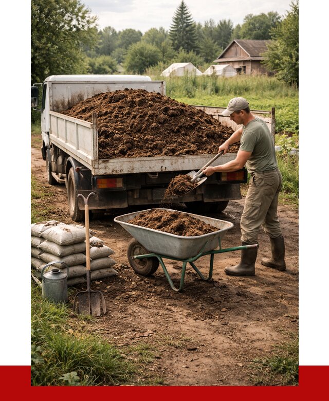 Купить коровий навоз с доставкой в Соли-Илецке от 1875 р. | ПРОНЕРУДСои