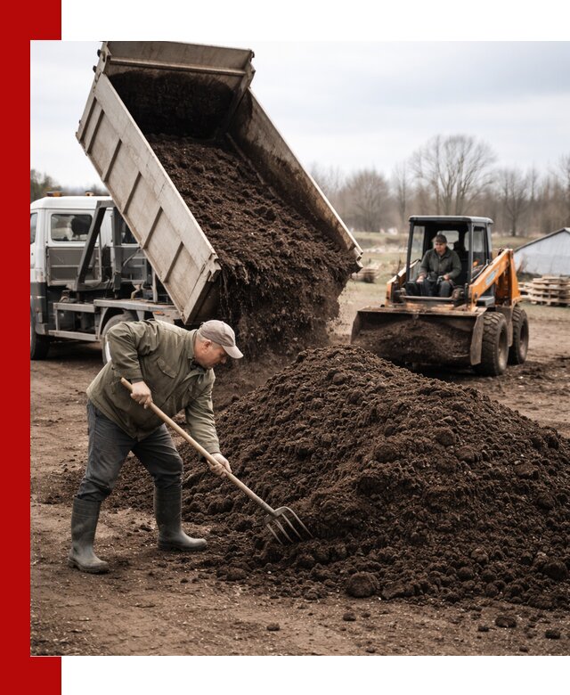 Доставка и продажа перегноя в Соли-Илецке быстро и дешево
