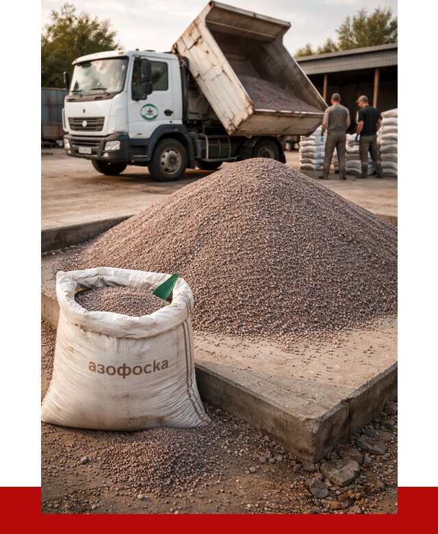 Купить азофоска в Соли-Илецке с доставкой от 1250 р. за куб | ПРОНЕРУДСои