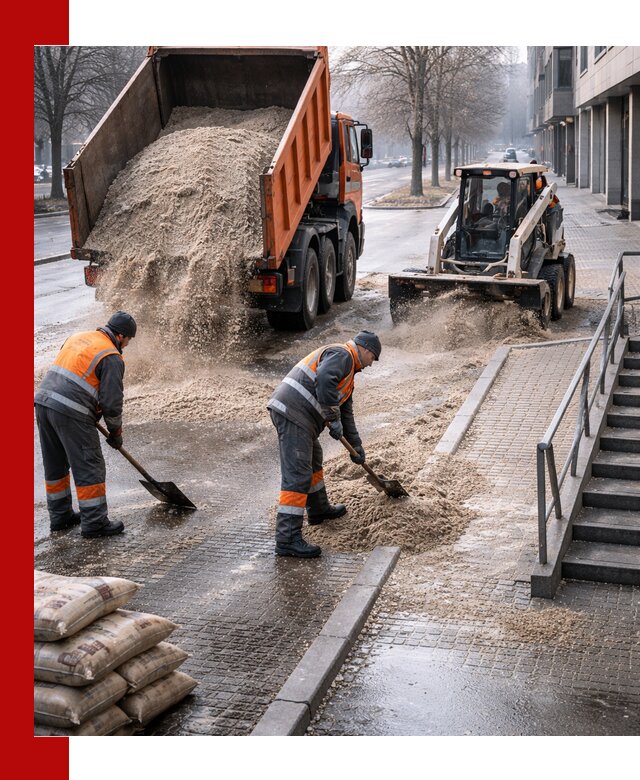 Поставка противогололедных материалов в Соли-Илецке