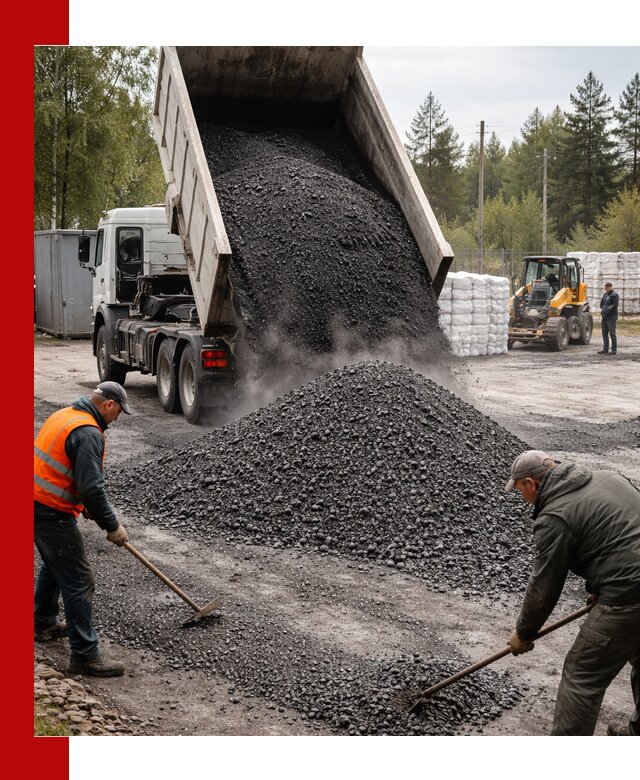 Доставка и продажа асфальтного гранулята в Соли-Илецке