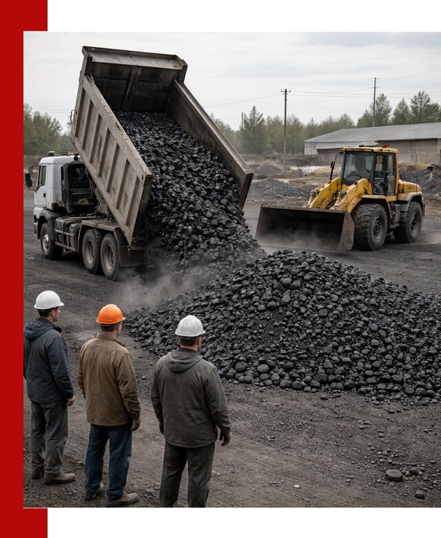 Доставка угля антрацита в Соли-Илецке с самосвалами и погрузкой