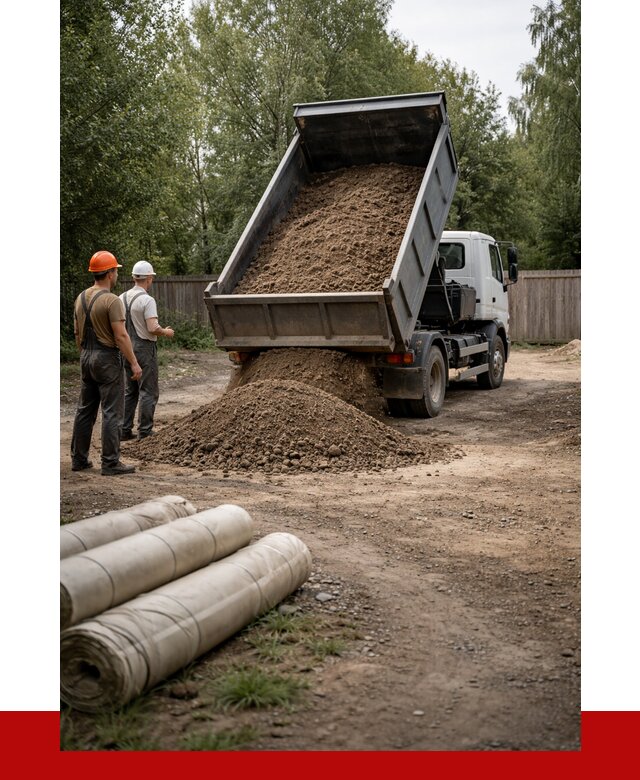 Доставка сыпучих материалов самосвалом в Соль-Илецк от 4376 р. | ПРОНЕРУДСои