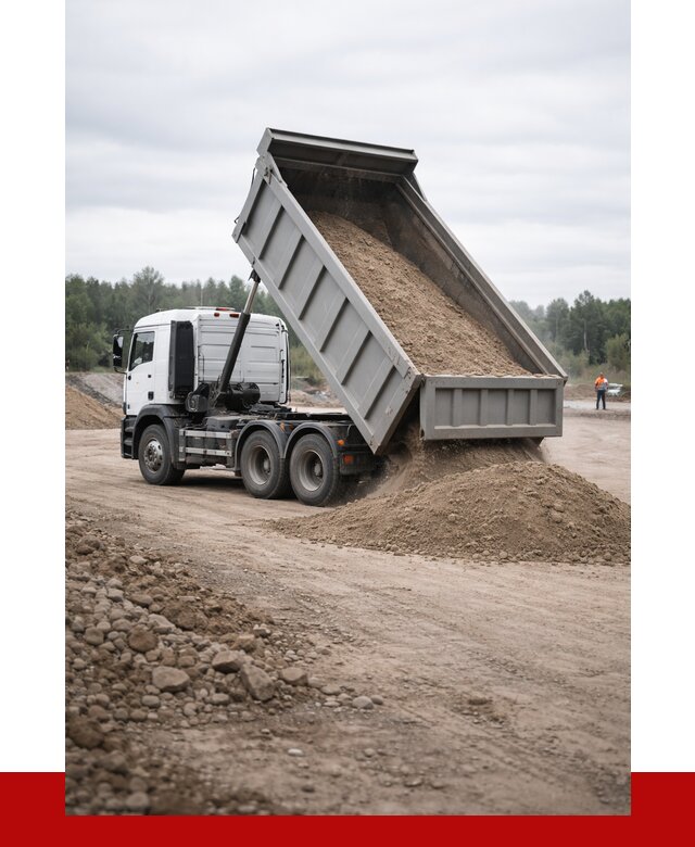 Доставка самосвалом 15 кубов в Соли-Илецке от 6772 руб. | ПРОНЕРУДСои
