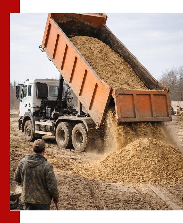 Аренда самосвала 20 тонн для перевозки грузов в Соли-Илецке