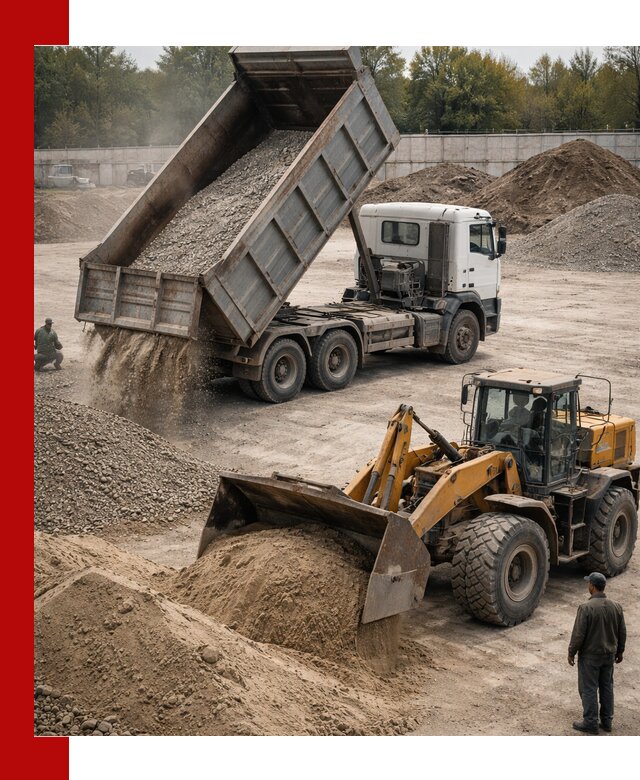 Перевозка сыпучих грузов самосвалами и бортовыми в Соли-Илецке