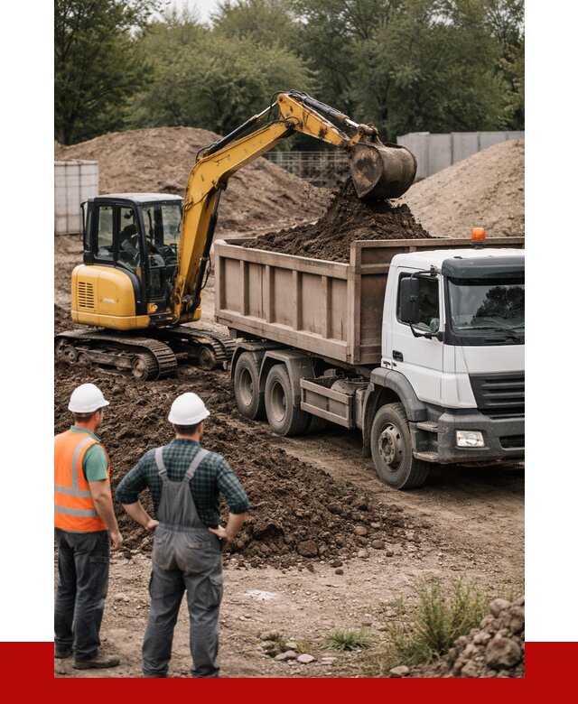 Вывоз грунта в Соли-Илецке от 4688 р. самосвалом | ПРОНЕРУДСои