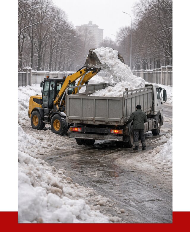 Вывоз снега с погрузкой в Соли-Илецке от 3646 р. ПРОНЕРУДСои