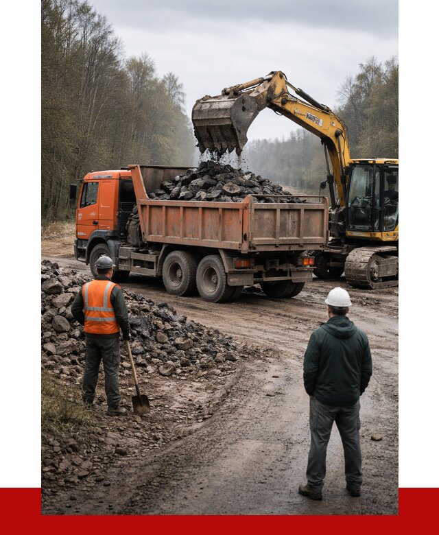 Вывоз асфальта в Соли-Илецке от 4688 р. самосвалом ПРОНЕРУДСои