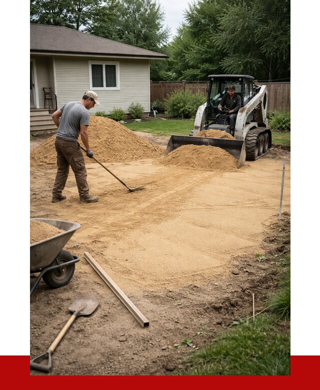 Отсыпка участка песком в Соли-Илецке, от 2605 р., ПРОНЕРУДСои