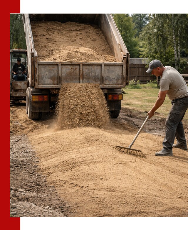 Отсыпка участка песком в Соли-Илецке быстро и качественно