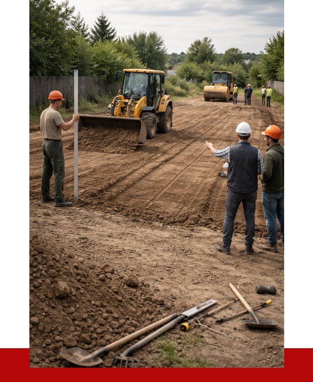 Планировка участка грунтом в Соли-Илецке от 4688 р ПРОНЕРУДСои