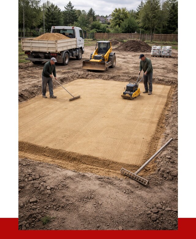 Устройство песчаной подушки в Соли-Илецке от 4688 р. ПРОНЕРУДСои