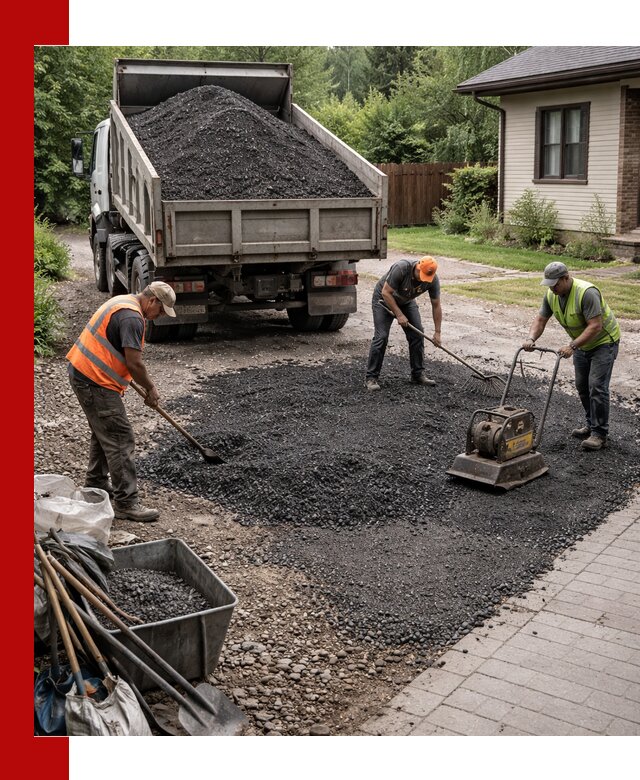 Асфальтовая крошка для двора с доставкой в Соли-Илецке
